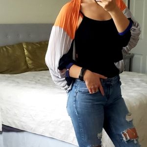 Beautiful color block top S